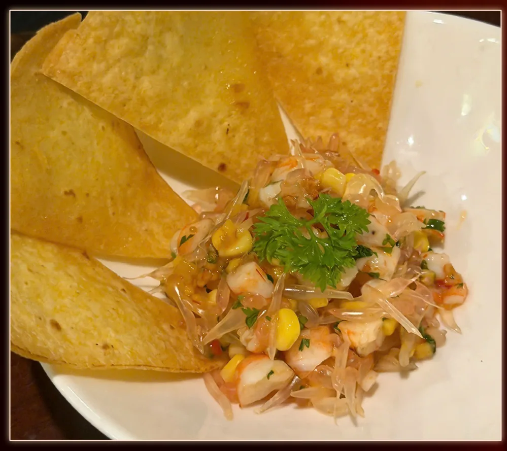 Gỏi Tôm Bưởi Sốt Chua Ngọt tại Anna's Bistro
