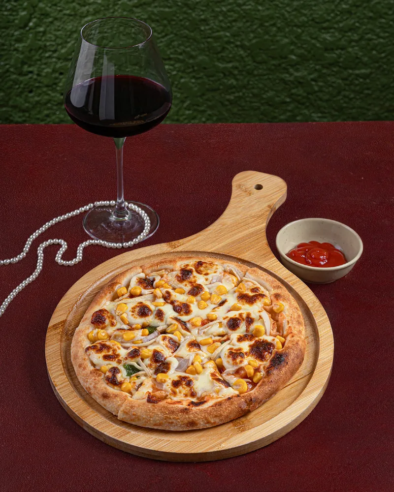 Pizza Rau tại Anna's Bistro