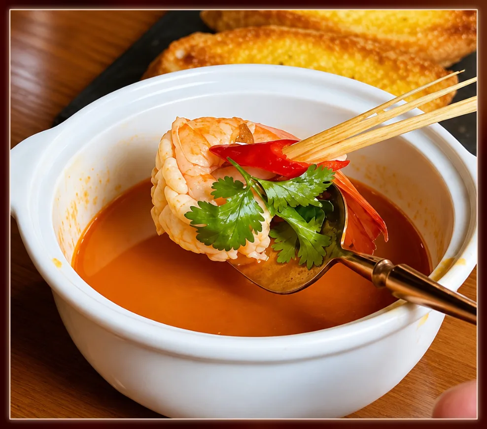 Tom Yum Soup tại Anna's Bistro